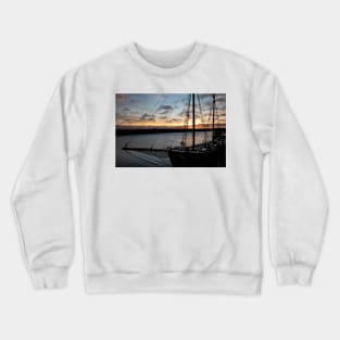 Sunrise on the River Blyth Crewneck Sweatshirt